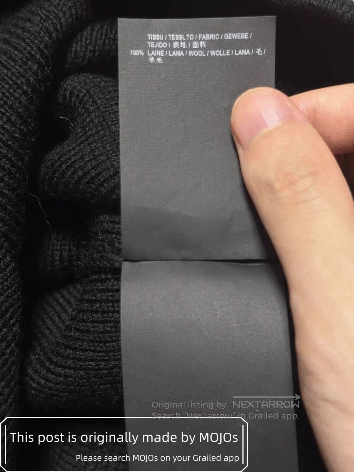Saint Laurent Paris Saint Laurent Paris 16AW Shoulder Button Knitwear mojos5614 Size US S / EU 44-46 / 1 - 7 Thumbnail