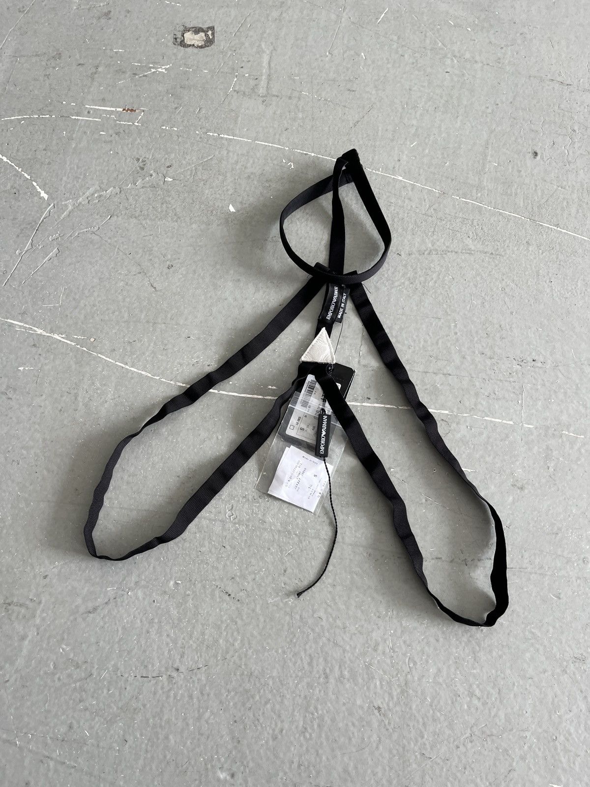 Emporio Armani Vintage Emporio Armani Body Harness (unisex) Size ONE SIZE - 4 Thumbnail