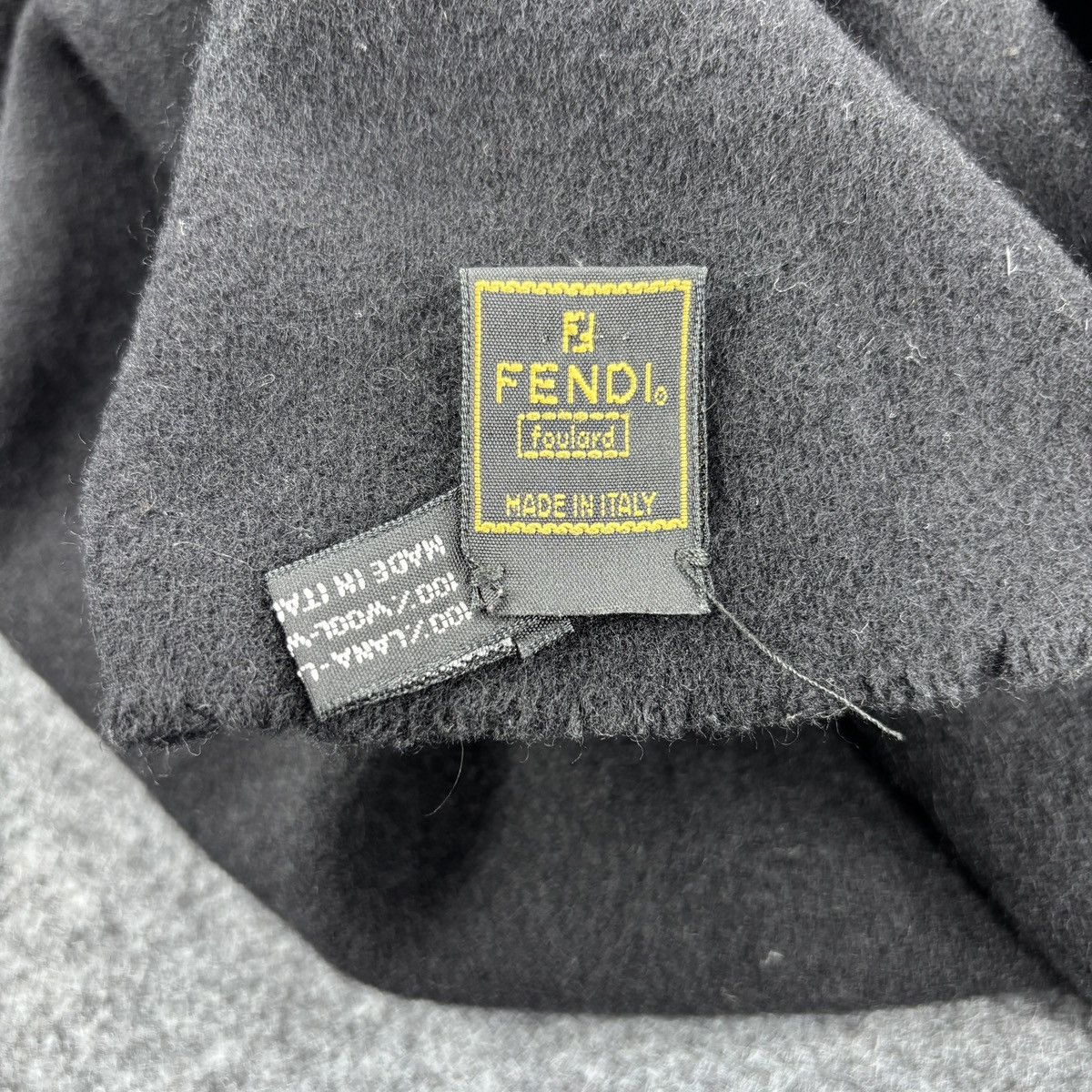 Fendi × Vintage Fendi Scarf # D717 # Muffler # Neckwear Size ONE SIZE - 2 Thumbnail