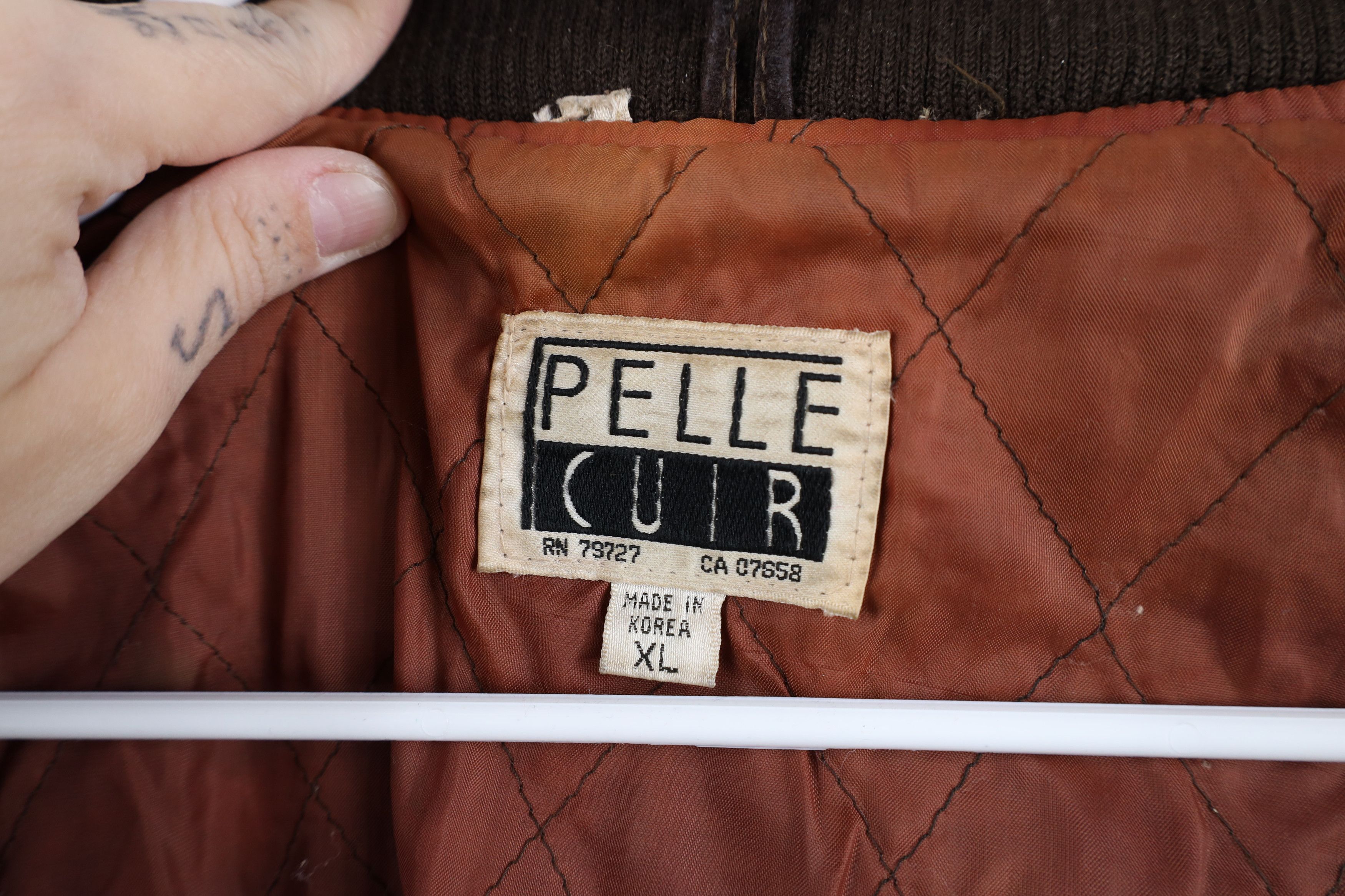 Vintage Vintage 80s 90s Streetwear Suede Leather Bomber Jacket Size XL / US 12-14 / IT 48-50 - 10 Thumbnail