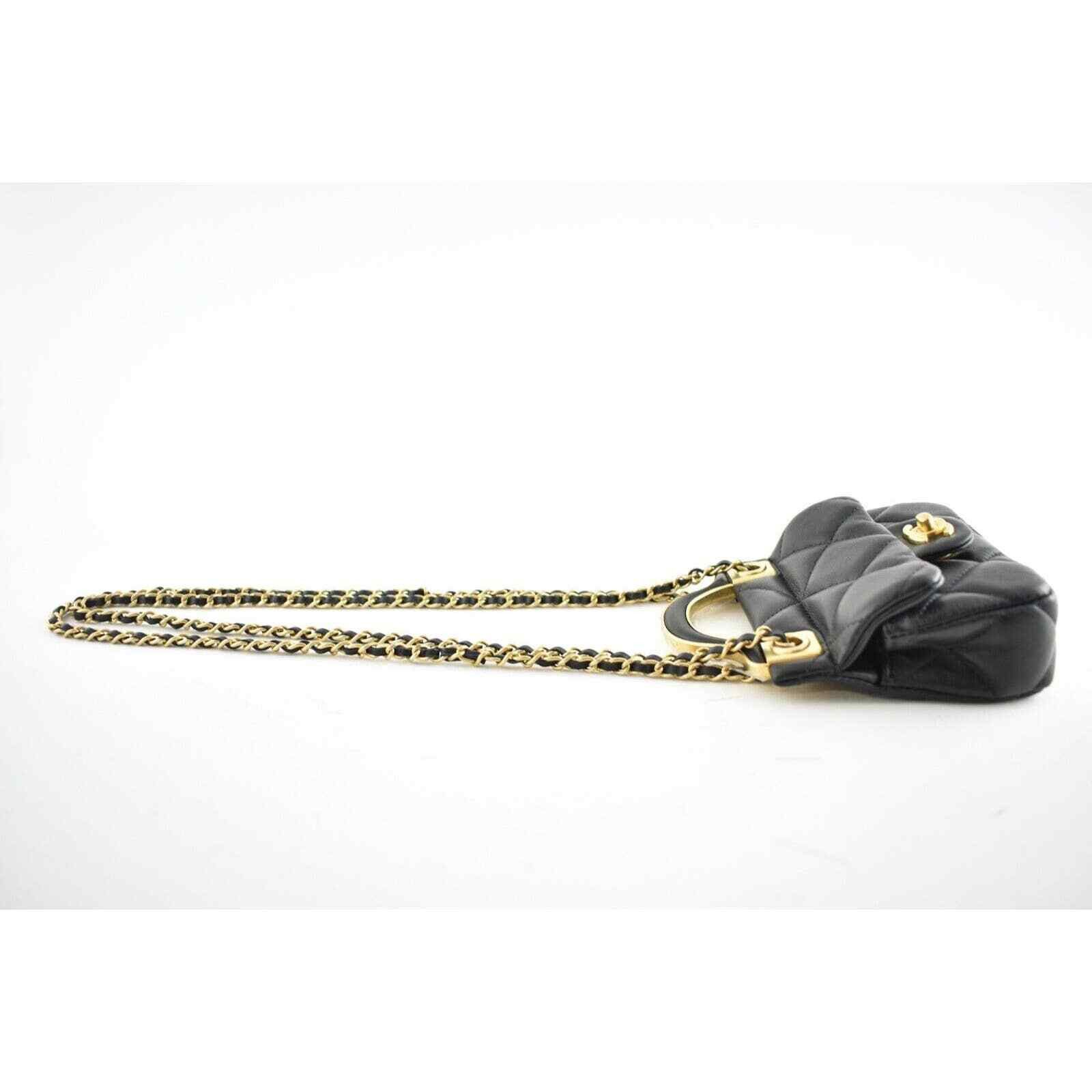 Chanel Chanel With Chain Handle Shoulder Crossbody Bag Size ONE SIZE - 8 Thumbnail