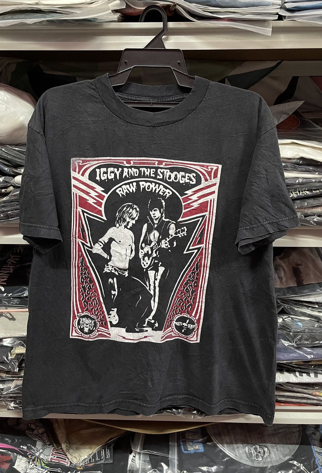 Band Tees Rock Band x Iggy And The Stooges Raw Power🔥🔥🔥 Size US L / EU 52-54 / 3 - 1 Thumbnail