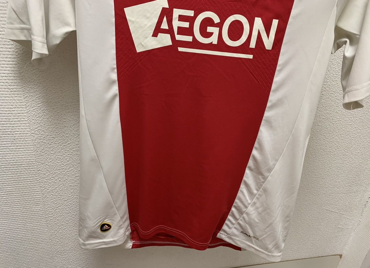 Adidas Adidas Ajax soccer jersey vintage M size white 2010 Size US M / EU 48-50 / 2 - 8 Thumbnail
