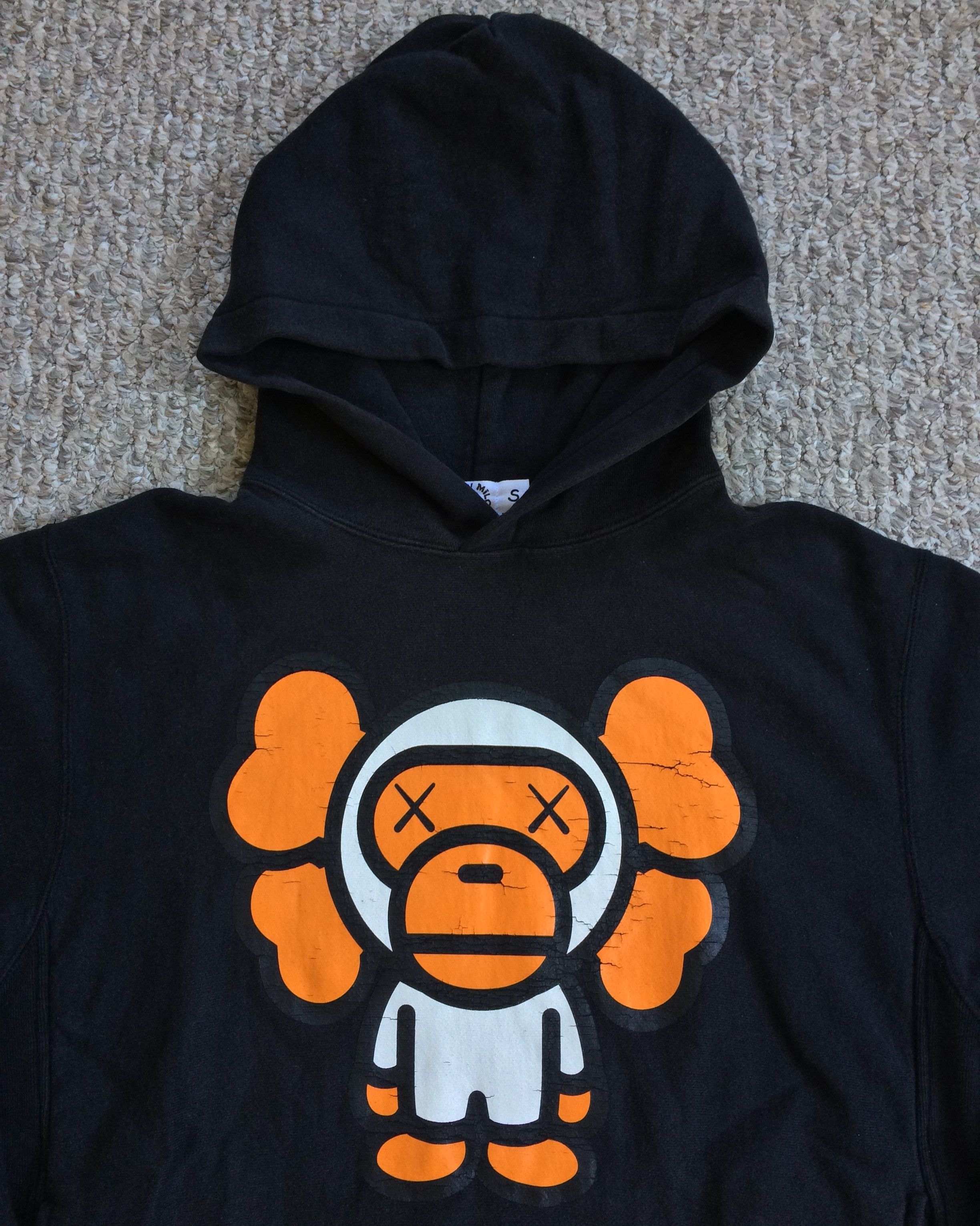 Bape × Kaws F/W 2005 Bape x Kaws Milo Hoodie Size US S / EU 44-46 / 1 - 2 Thumbnail