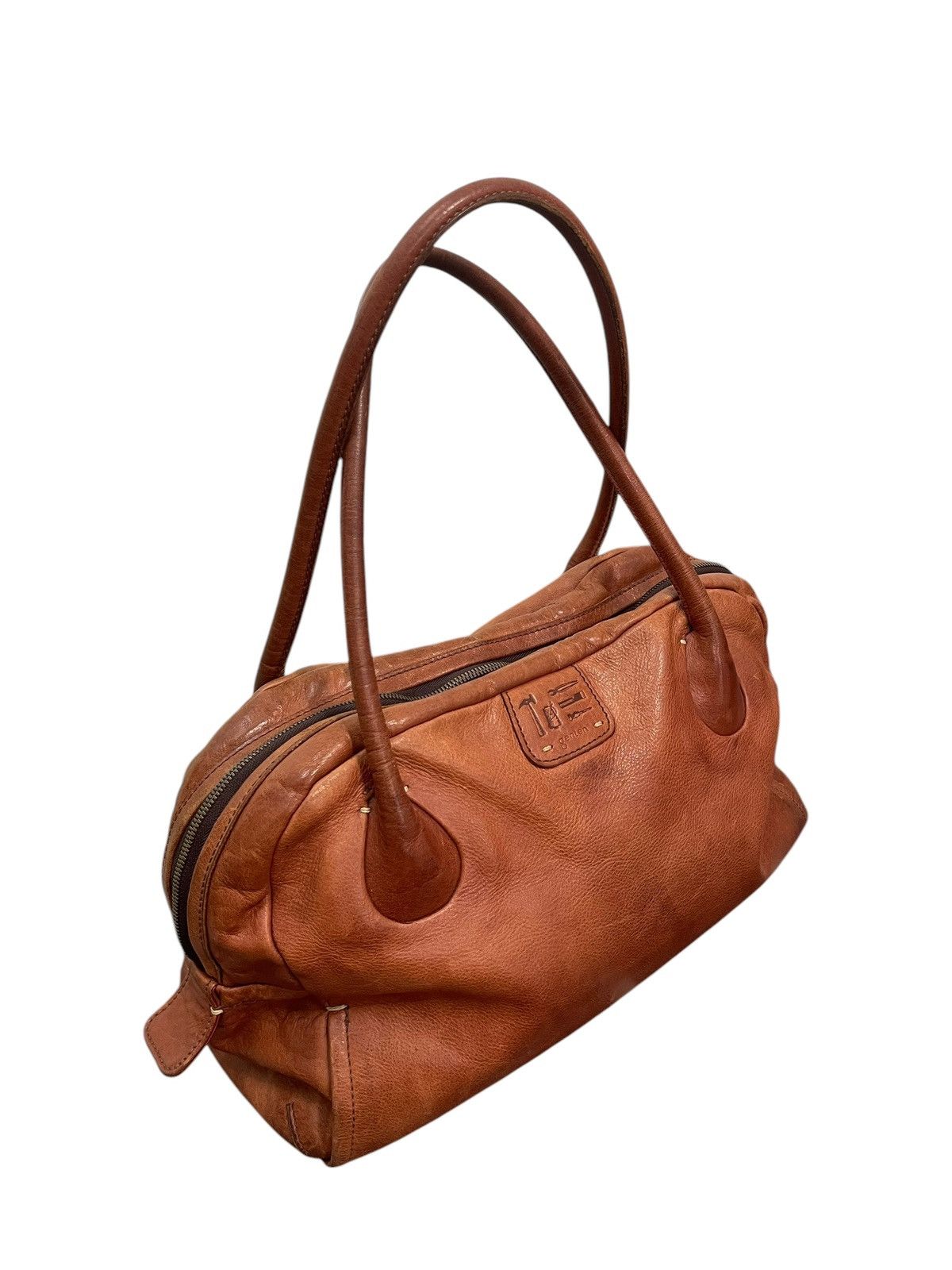 Genuine Leather Full Leather Genten Japan Tote Shoulder Bag 1🟩9 Size ONE SIZE - 6 Thumbnail