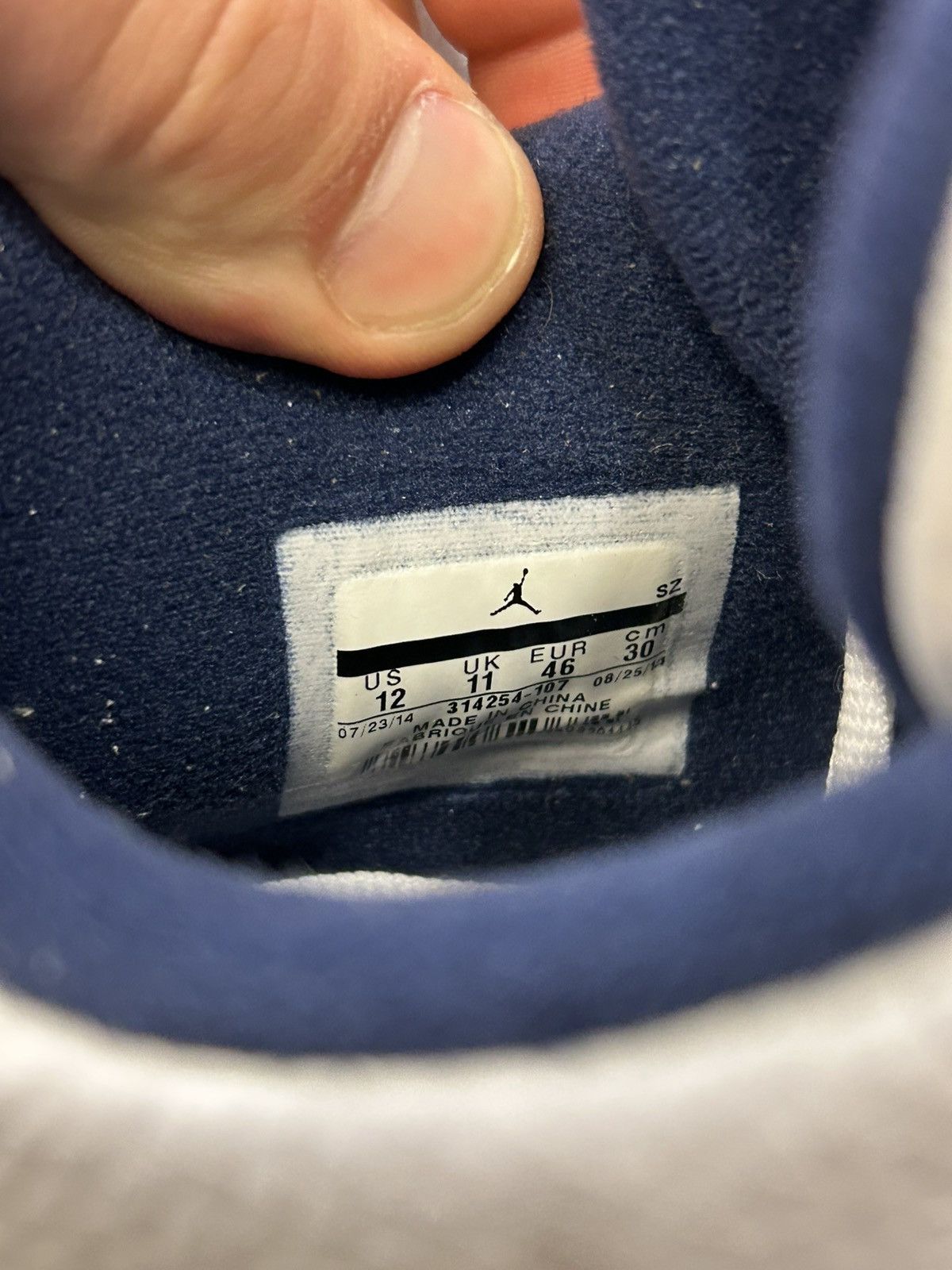 Jordan Brand Jordan 4 Retro ‘Columbia’ Size US 12 / EU 45 - 6 Thumbnail
