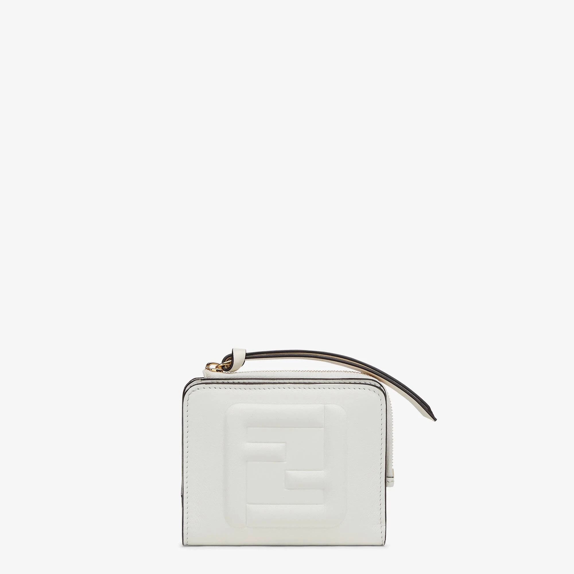 Fendi o1loc1c0824 Size: OS / Cube Card Case in White Size ONE SIZE - 1 Thumbnail