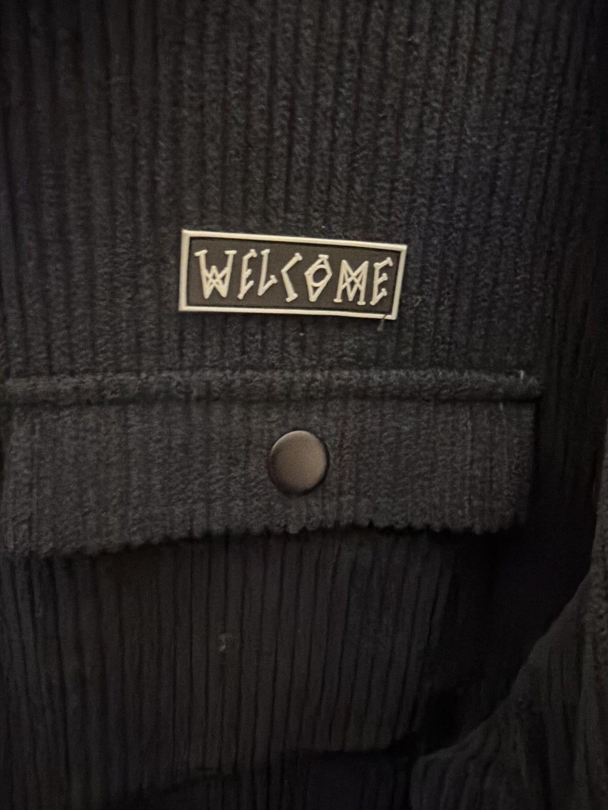 Welcome Skateboards Welcome skateboards corduroy zip up long sleeve Size US L / EU 52-54 / 3 - 4 Thumbnail