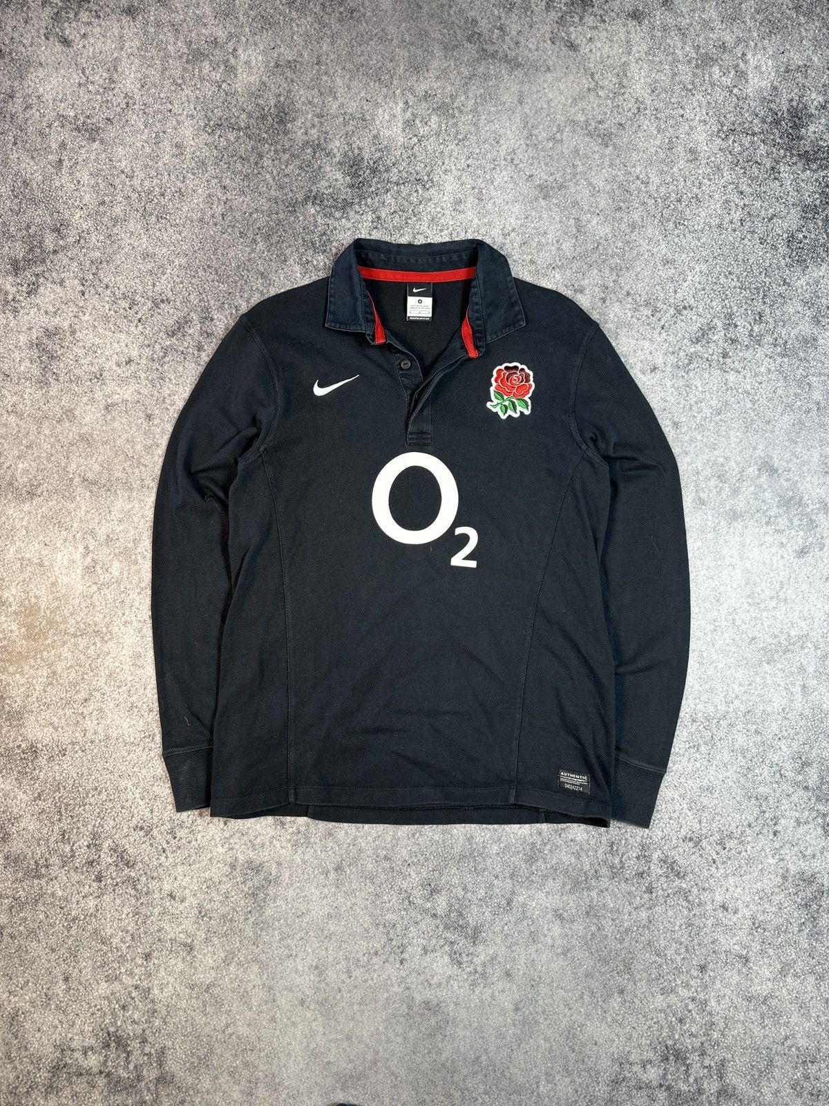 Nike × Vintage Y2k vintage Nike England Long Rugby Streetwear Jersey M Size US M / EU 48-50 / 2 - 1 Thumbnail