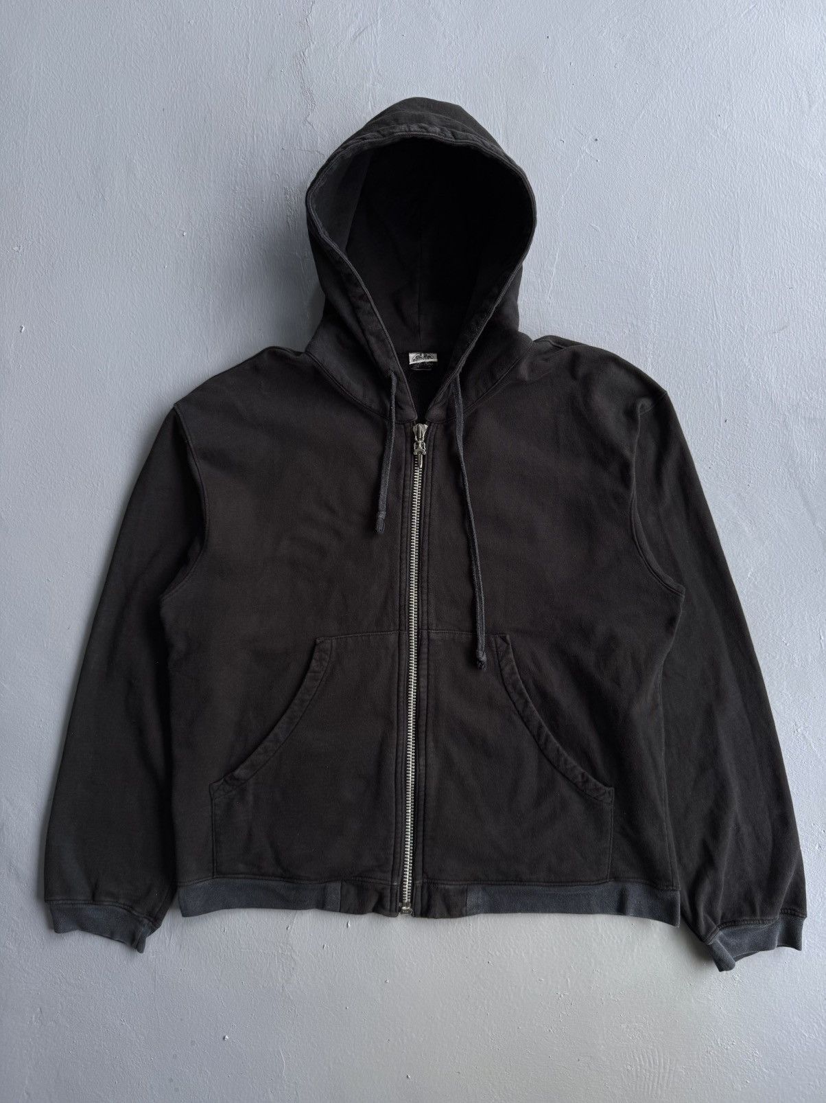 Chrome Hearts HOLY GRAIL! Vintage Leather Patch Big Zip Hoodie Size US M / EU 48-50 / 2 - 2 Thumbnail