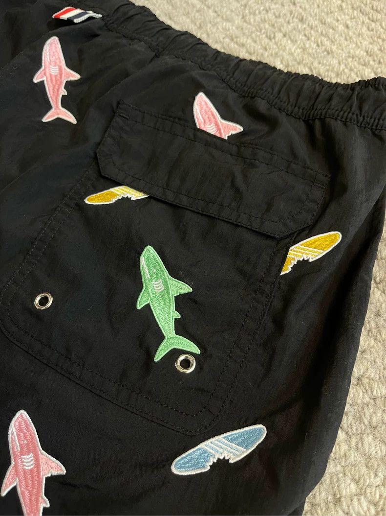 Thom Browne Thom browne Size 5 Black full-print embroidered colorful s Size US 34 / EU 50 - 3 Thumbnail