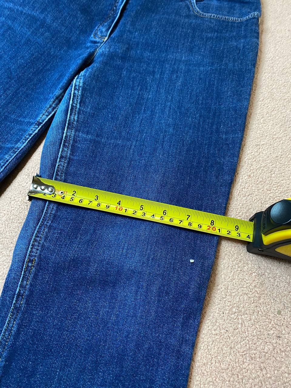Escada × Vintage Vintage Y2K faded blue washed baggy wide leg jeans Size 40" / US 18 - 17 Thumbnail