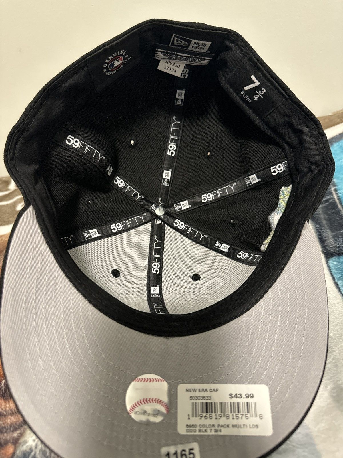 New Era New Era black and multicoloured fitted hat Size ONE SIZE - 3 Thumbnail