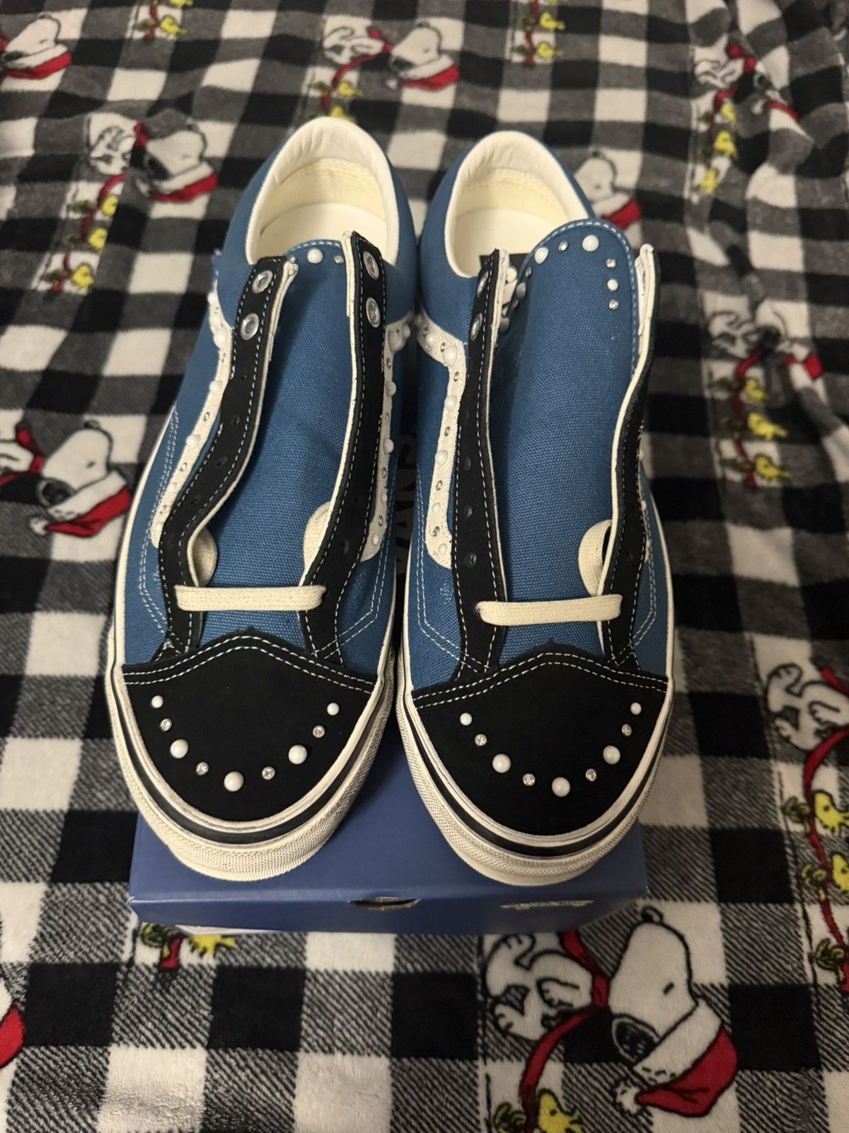 LX Old Skool 36 pearlized BLACK/NAVY