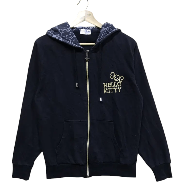 Cartoon Network Sanrio Hello Kitty Cat Ear Hoodies Size L / US 10 / IT 46 - 1 Thumbnail
