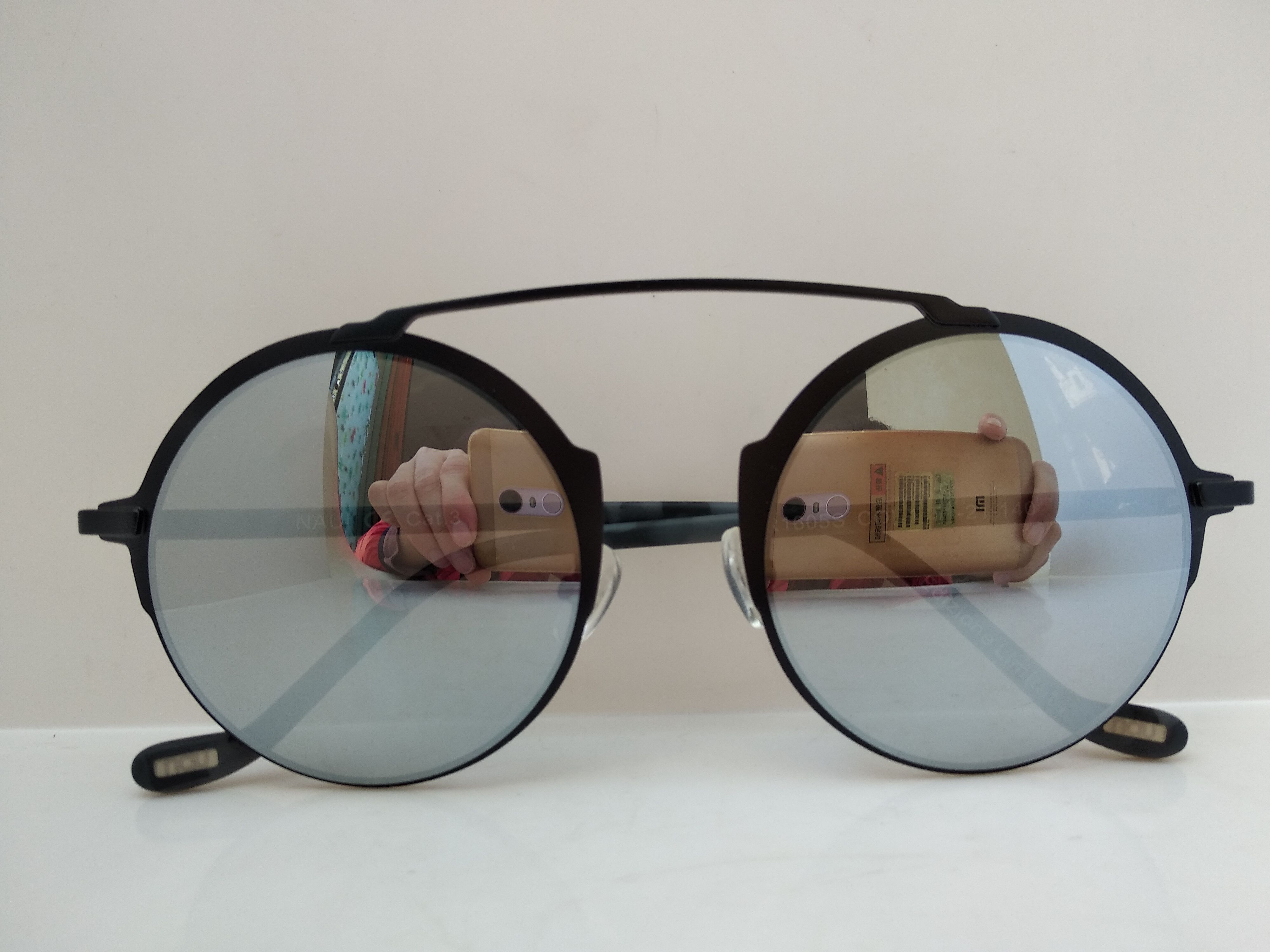 Other NAU！ Black Round Sunglasses Frame BUDDY HOLLY Size ONE SIZE - 6 Thumbnail