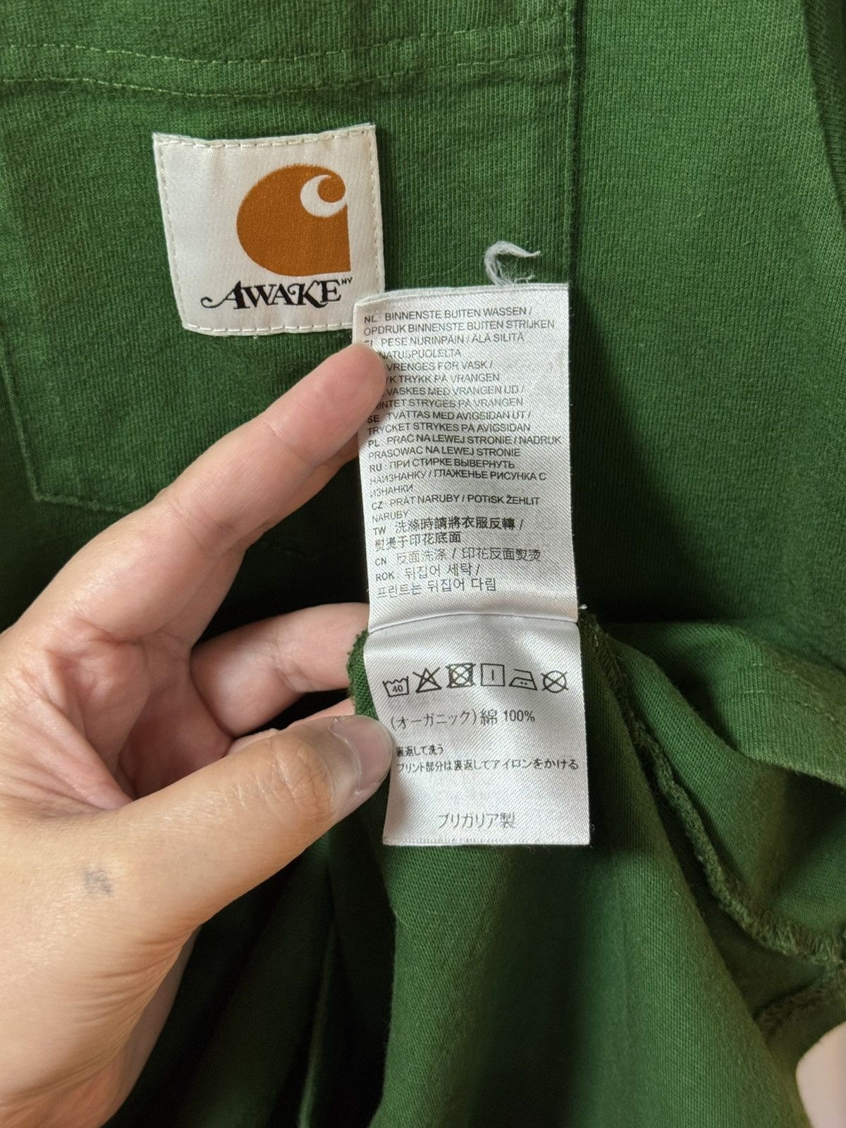 Awake NY × Carhartt Wip Carhartt x Awake NY T-shirt Size US XS / EU 42 / 0 - 7 Thumbnail