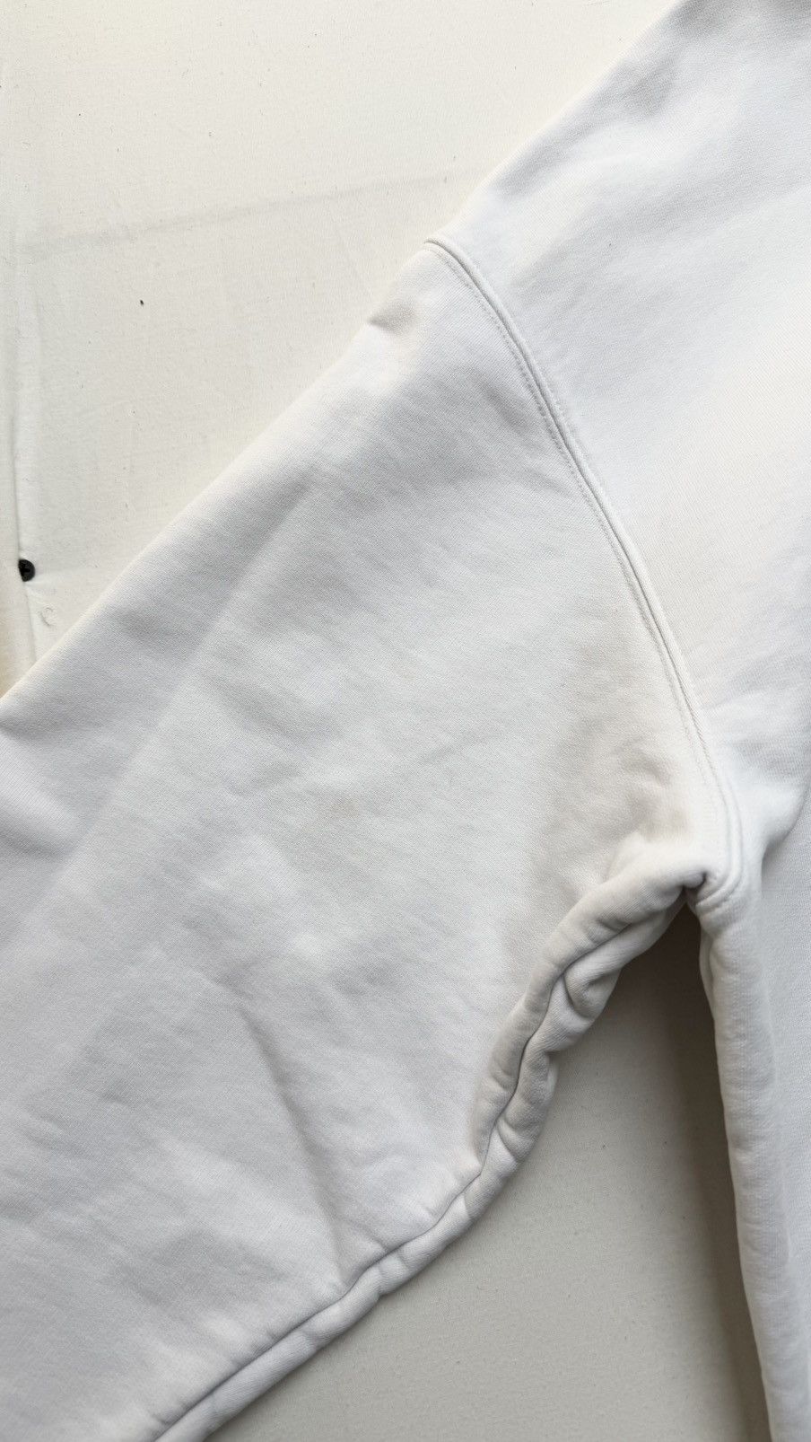Balenciaga Balenciaga White Logo Hoodie S oversize Size US S / EU 44-46 / 1 - 5 Thumbnail