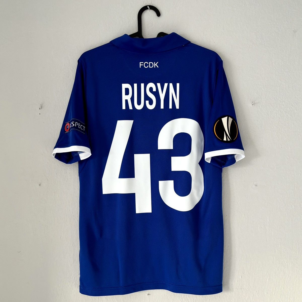 New Balance 2018 2019 Dynamo Kyiv GAME WORN New Balance Soccer Jersey FC Size US S / EU 44-46 / 1 - 8 Thumbnail