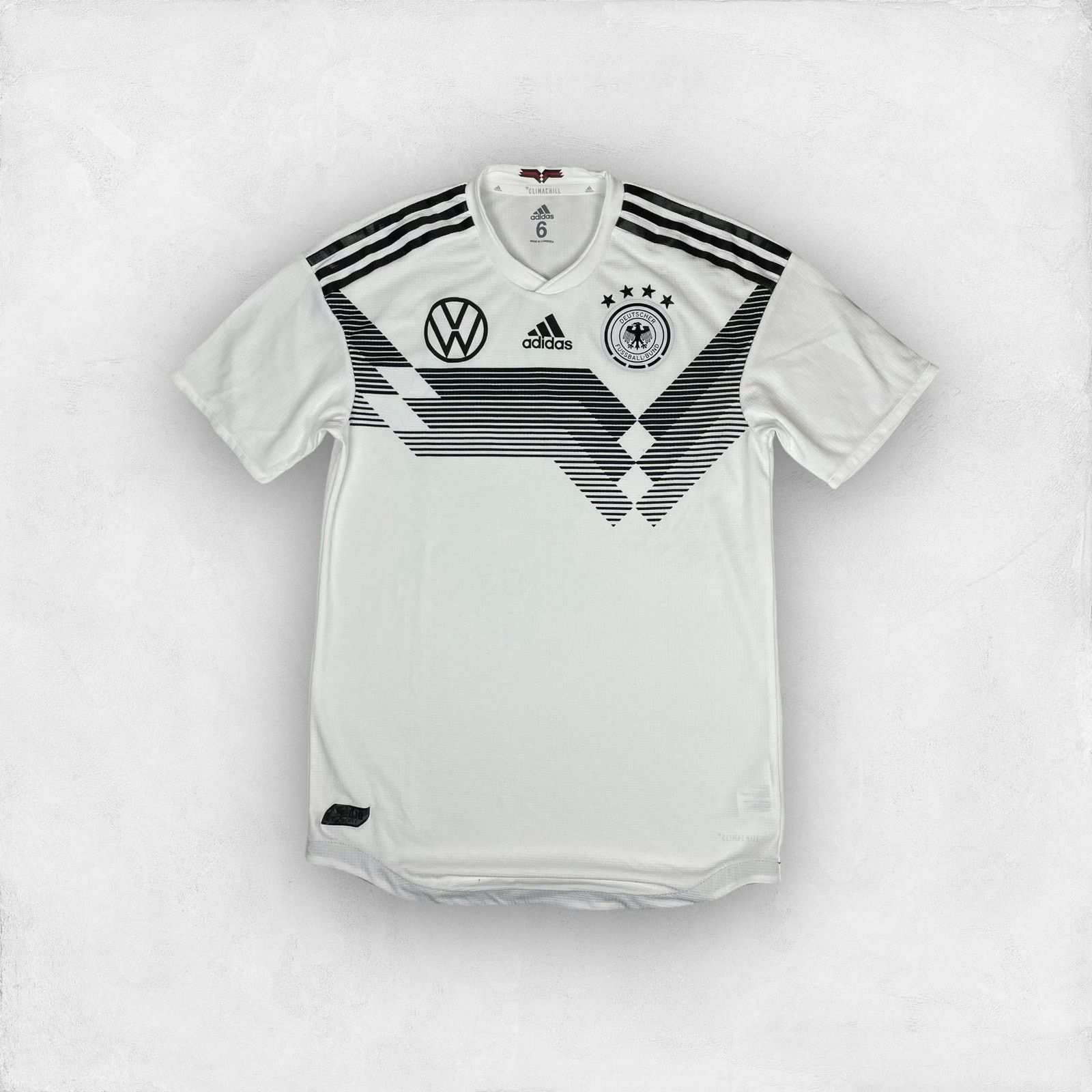 Adidas Adidas Men's Germany National Authentic Training Jersey 6 Size US M / EU 48-50 / 2 - 1 Thumbnail