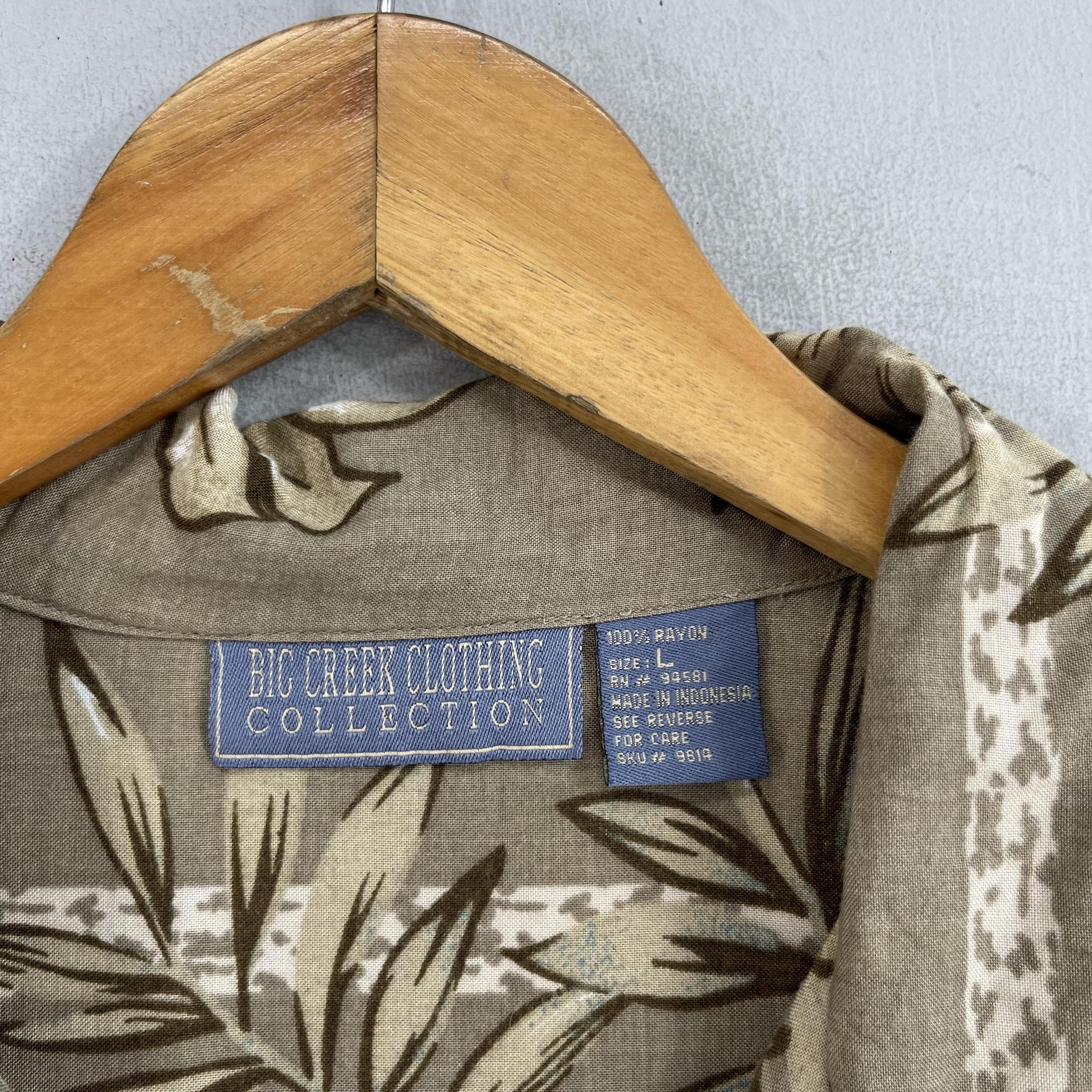 Japanese Brand × Vintage Vintage Hawaii Aloha Tropical Floral Motive Button Up Size US L / EU 52-54 / 3 - 5 Thumbnail