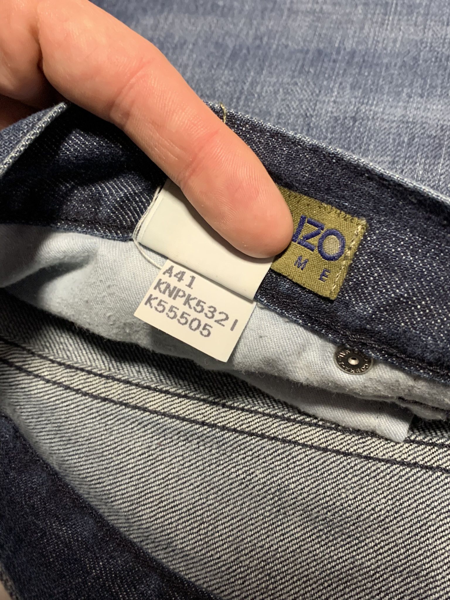 Kenzo Kenzo Vintage Printed Jeans Capsule Collection US 33 Size US 33 - 11 Thumbnail