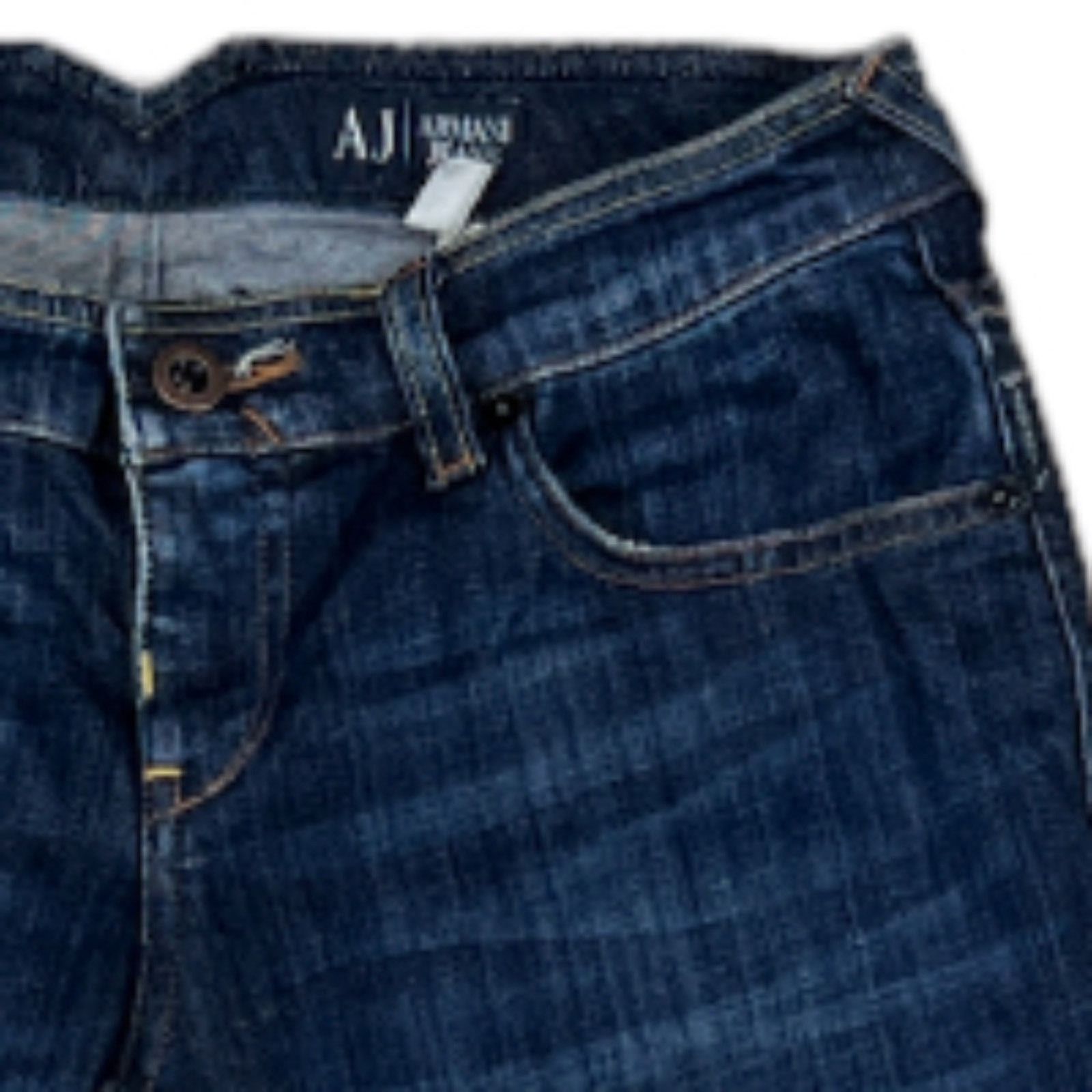 Armani Armani Jeans in Blue | Size 27 Size 27" / US 4 / IT 40 - 3 Thumbnail