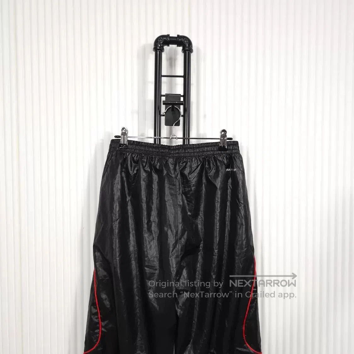 Adidas adidas vintage black functional pants. Size US 34 / EU 50 - 4 Thumbnail