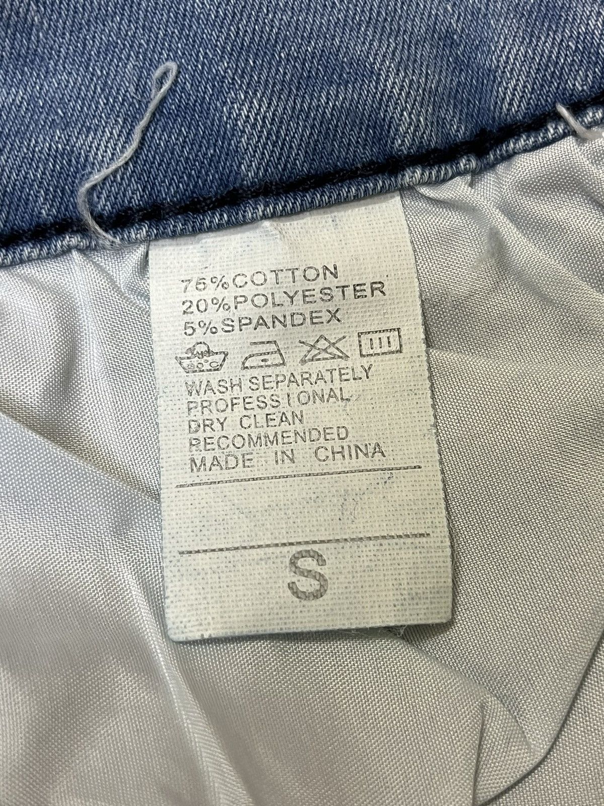 Japanese Brand JAPANESE DENIM STRETCH COTTON DISTRESS STYLE JEANS Size US 32 / EU 48 - 17 Thumbnail