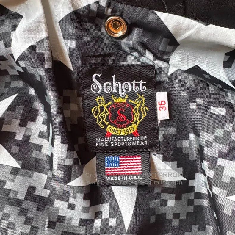 Schott Schott Co-branded punk leather jacket Size US S / EU 44-46 / 1 - 3 Thumbnail