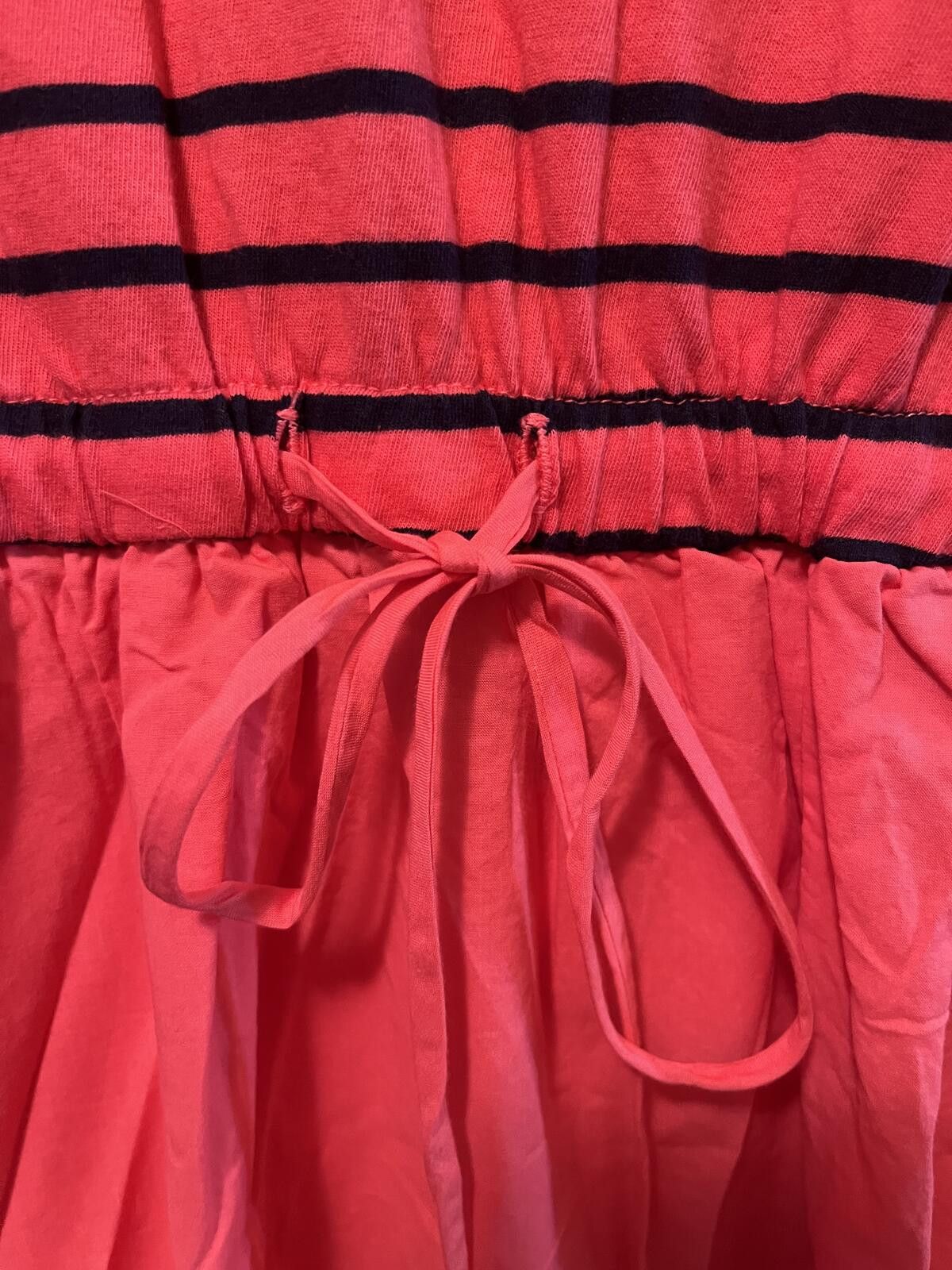 Other Anthropologie Sundry Neon Pink Stripe Bubble Hem Mini Dress Size S / US 4 / IT 40 - 7 Thumbnail