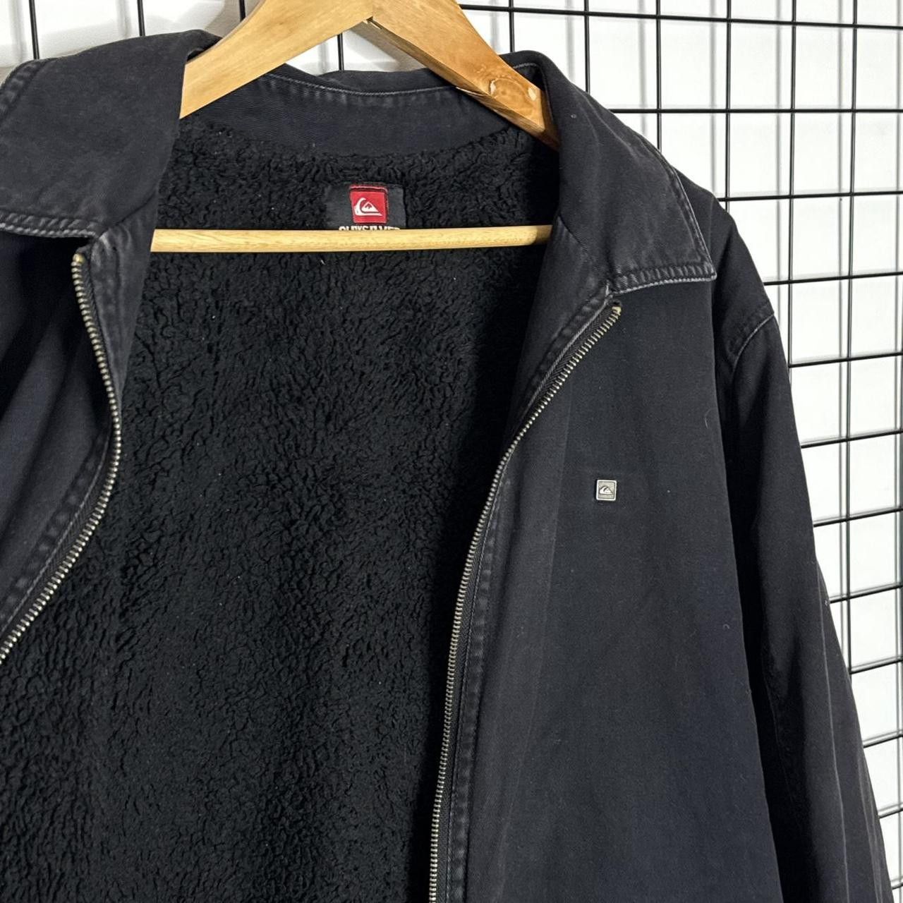 Quiksilver Quicksilver Black Sherpa Jacket Zip Up Size US L / EU 52-54 / 3 - 4 Thumbnail