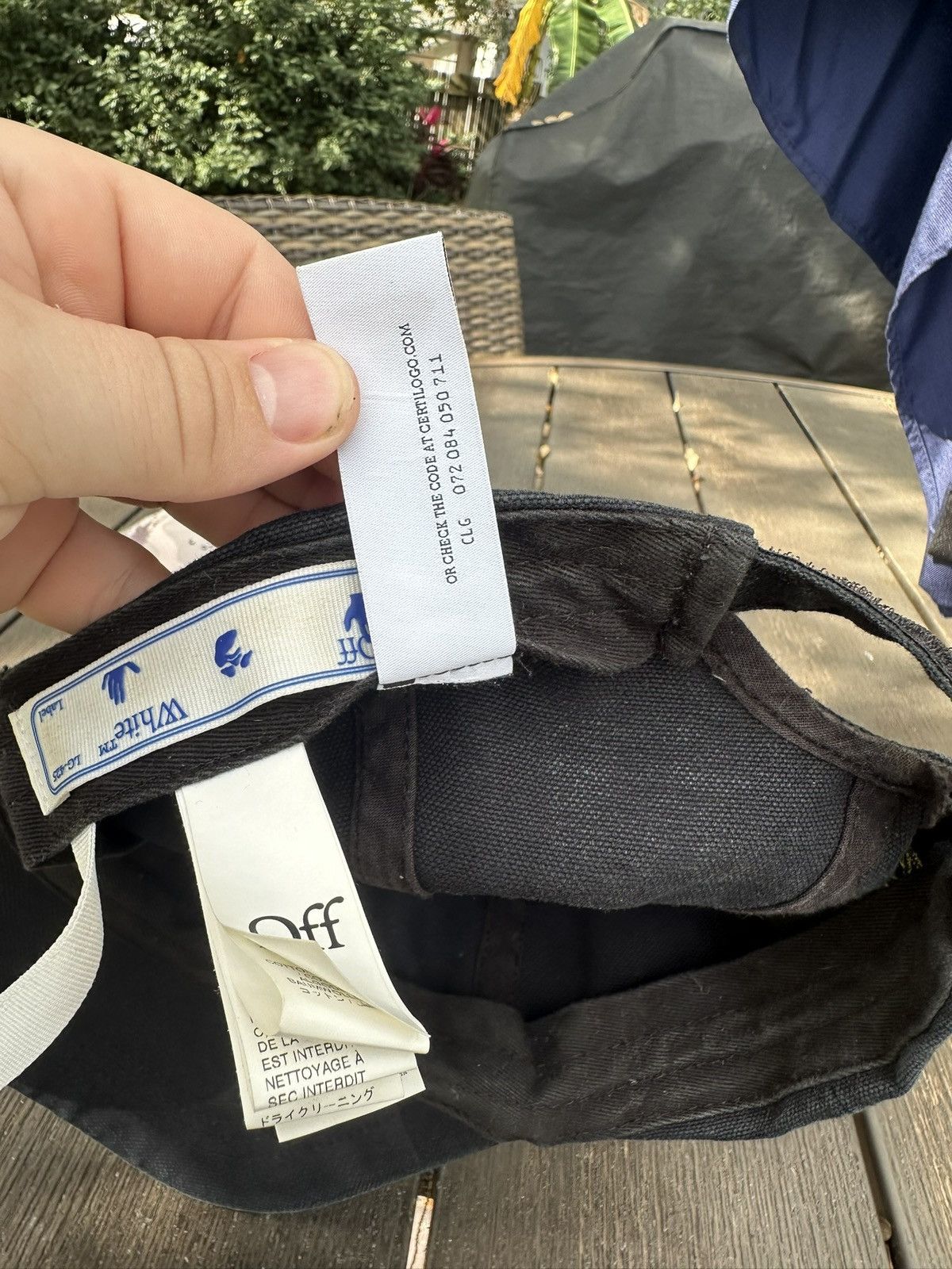 Off-White Off-White offf Hat Size ONE SIZE - 5 Thumbnail