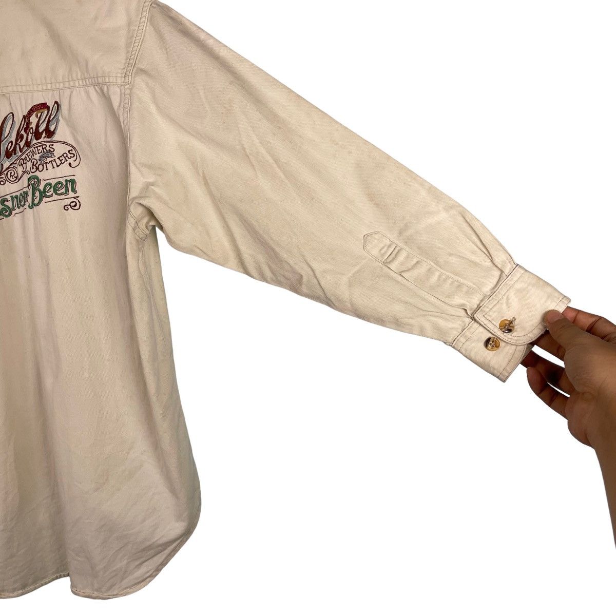 Vintage Vintage Under Line Pilsner Beer Chicago Shirt Size US S / EU 44-46 / 1 - 13 Thumbnail