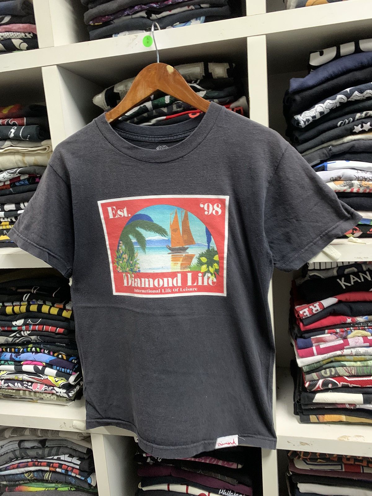 Diamond Supply Co. × Vintage Vintage Diamond Supply t-shirt Size US S / EU 44-46 / 1 - 5 Thumbnail
