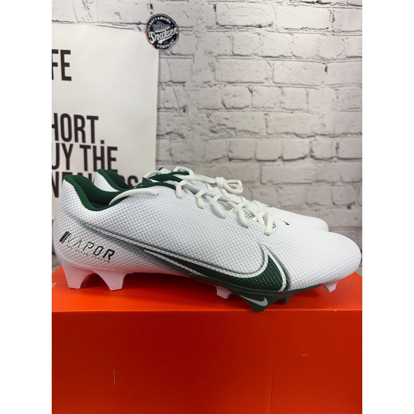 Nike Nike Vapor Edge Speed 360 NFL Football Cleats Men 16 Green Size US 15 / EU 48 - 5 Thumbnail