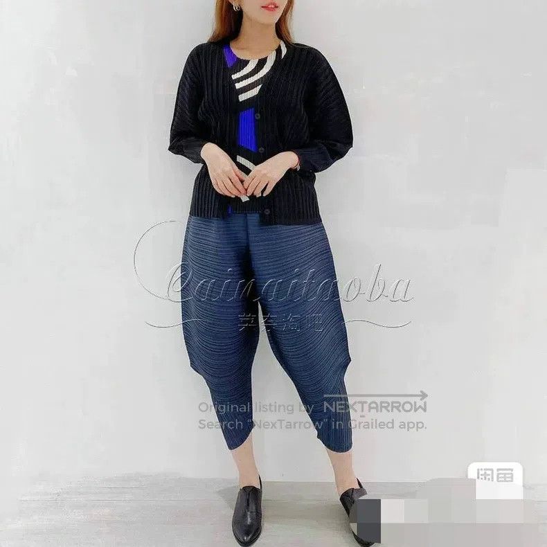 Issey Miyake Issey Miyake size:3 Bishop Pants Size 22" - 1 Thumbnail
