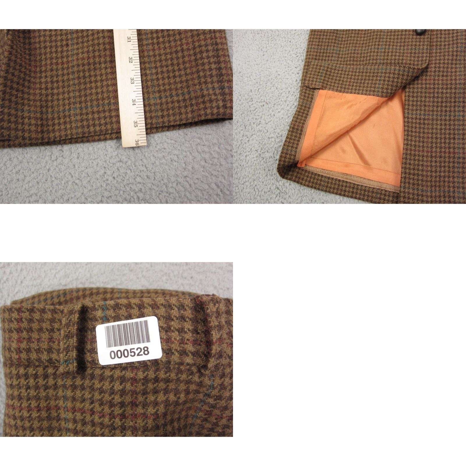 Vintage VINTAGE Country Shop Skirt Women 10 Brown A-Line Midi Wool Made in USA 70s Tweed City Preppy 80s 90s Womens Size 32" / US 10 / IT 46 - 9 Thumbnail