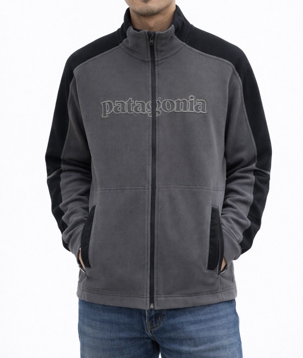 Patagonia®️ Worn Wear Mens Full-Zip Stretch Fleece Jacket
