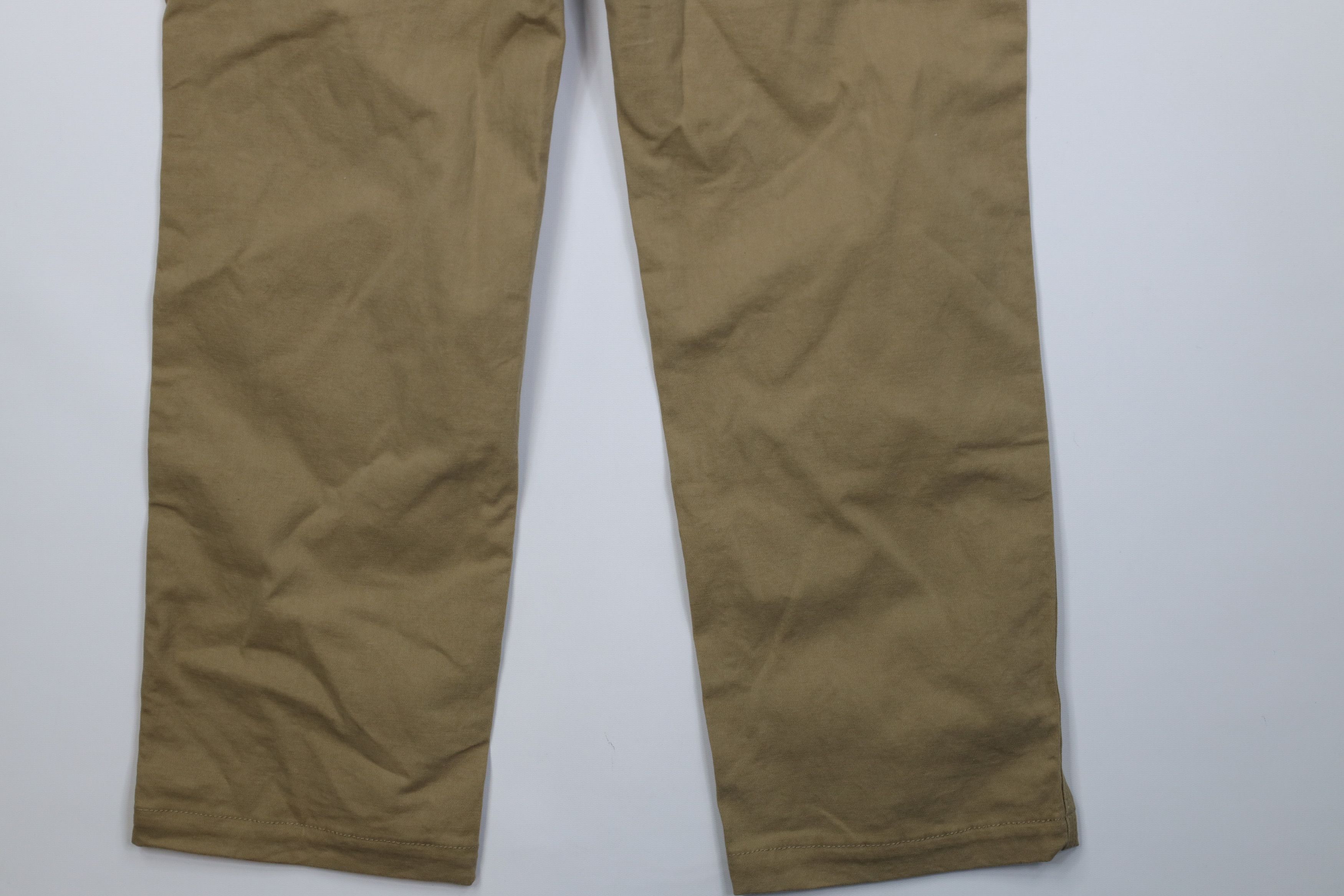 Carhartt Vintage Y2K Carhartt Fit Wide Leg Dungaree Pants Brown Size US 38 / EU 54 - 13 Thumbnail