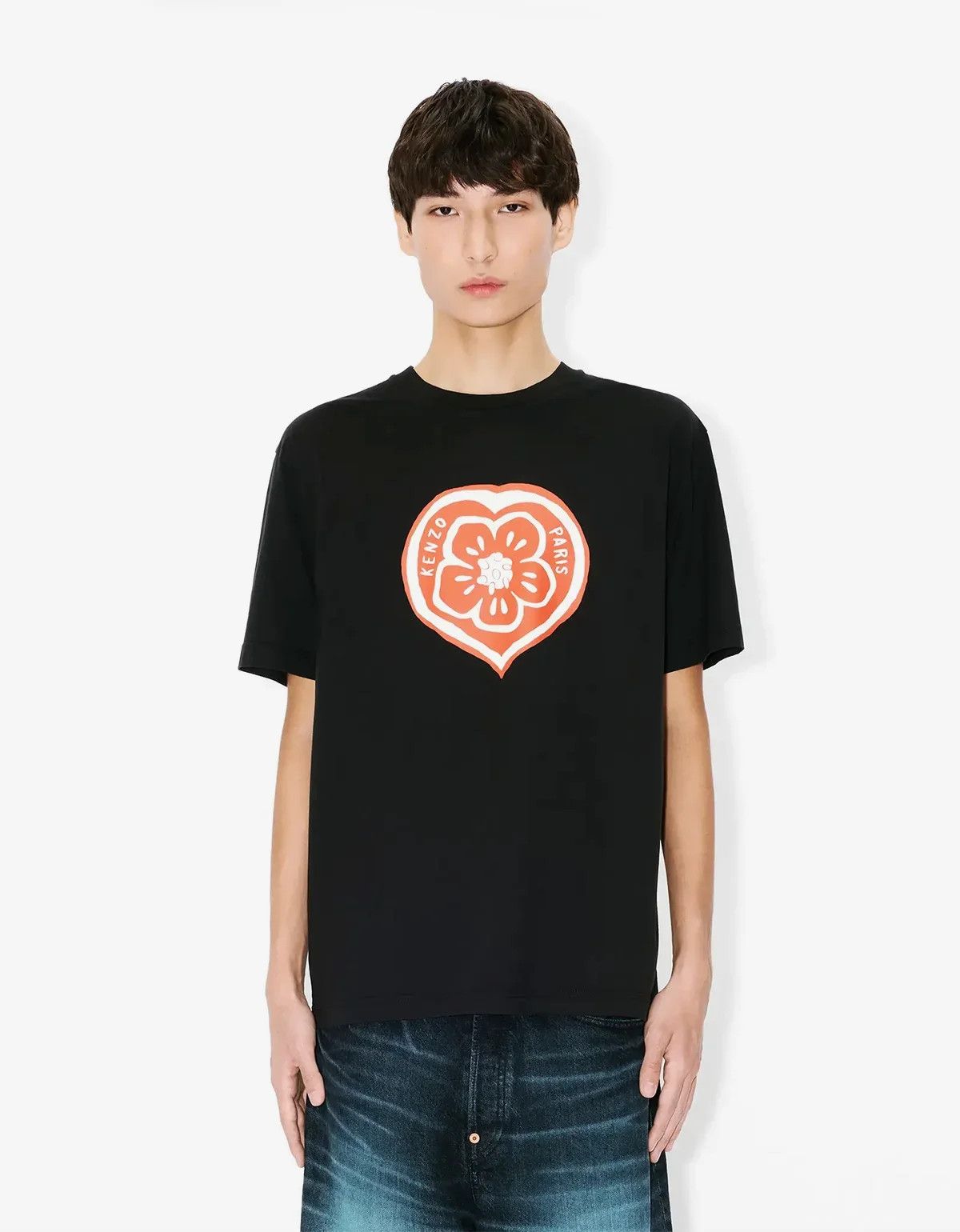 Kenzo Kenzo Boke Hearts Black T-Shirt Size US L / EU 52-54 / 3 - 2 Thumbnail