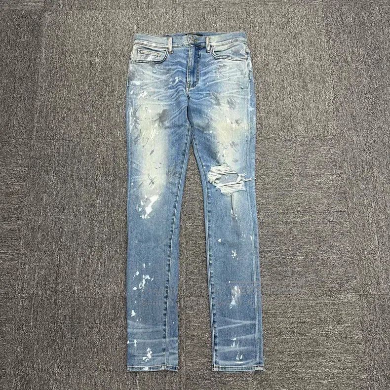 Amiri Amiri Size 33 Kneel-jerk, splatter paint, jeans Size US 33 - 1 Thumbnail