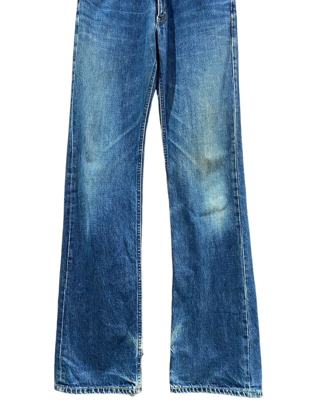 Lee Vintage Lee Boot Cut Flare Distressed Jeans W30” Size US 30 / EU 46 - 4 Thumbnail