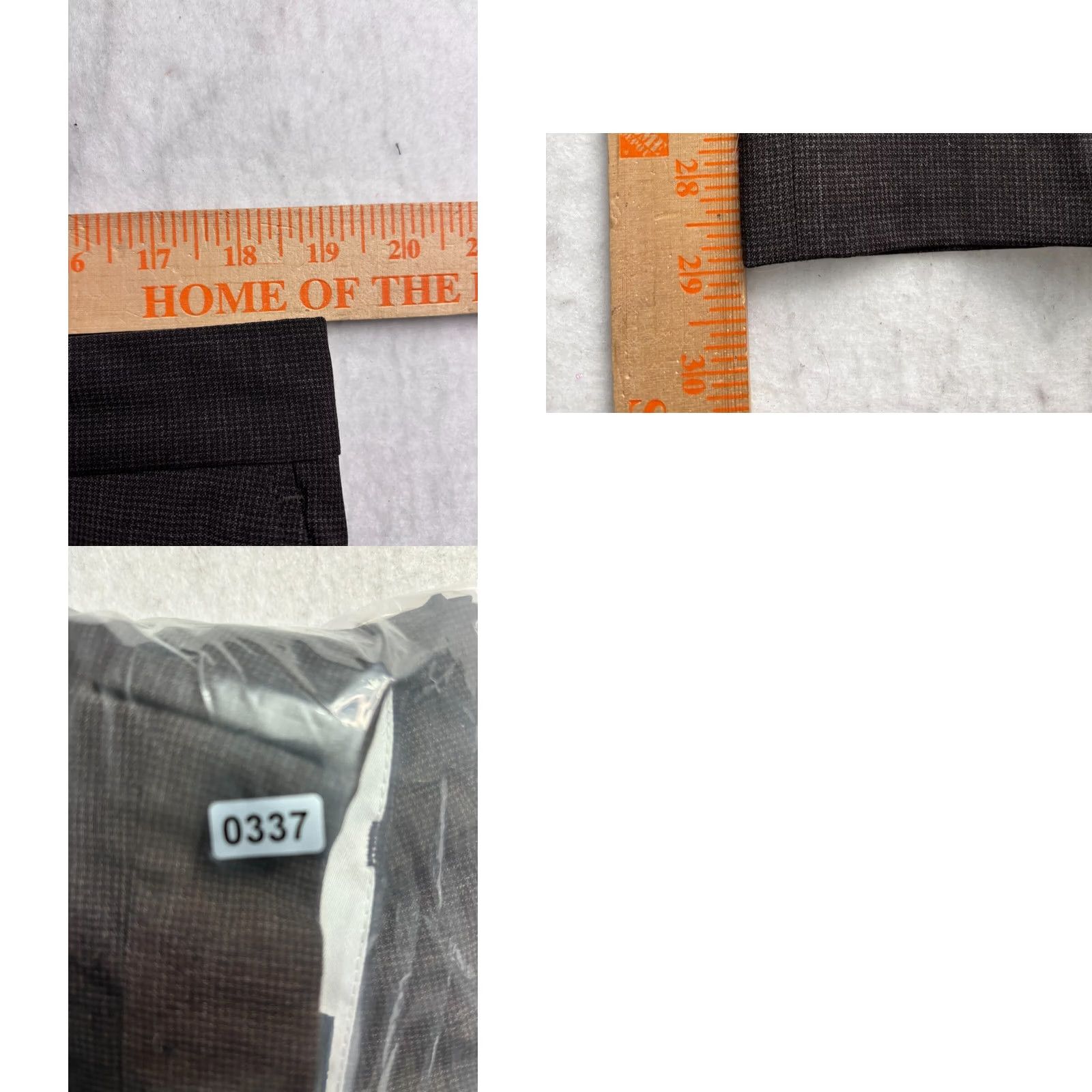 Banana Republic Banana Republic REDA Italy Slim Wool Super 110s Pants Men Brown Check Fit 36x32 38x29 Size US 36 / EU 52 - 8 Thumbnail