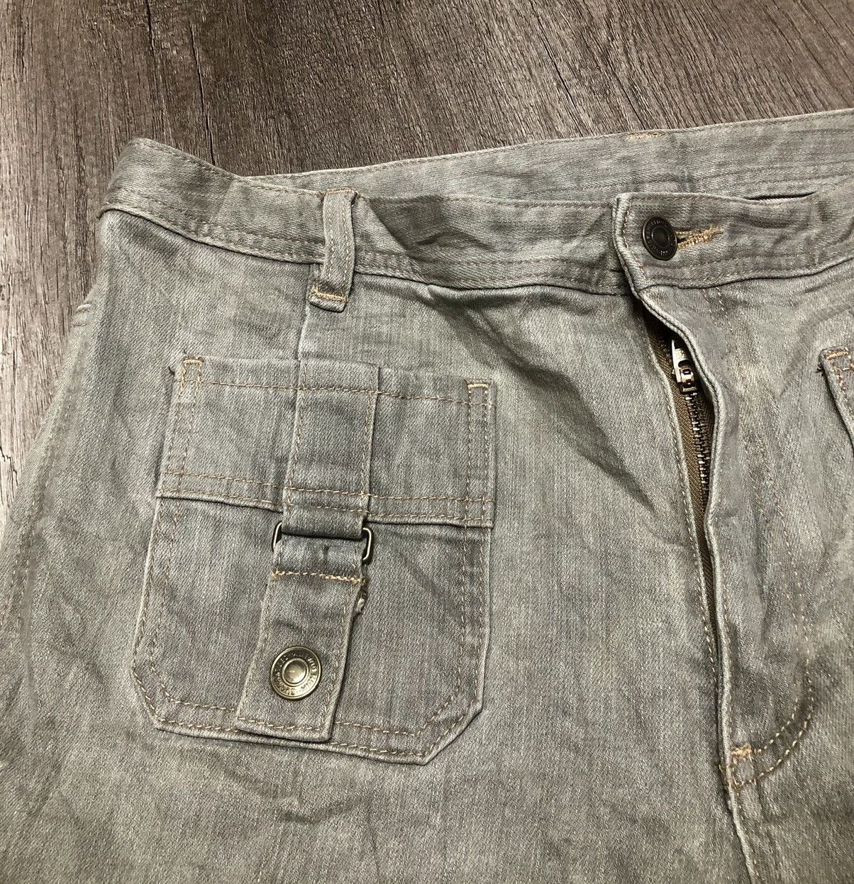 If Six Was Nine × Japanese Brand × Le Grande Bleu (L.G.B.) Vintage Bush Pant Denim Japanese Brand Unisex Size US 36 / EU 52 - 8 Thumbnail