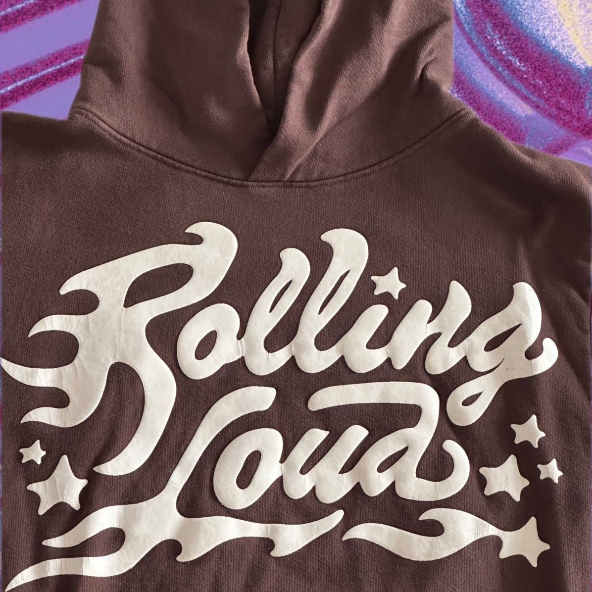 Hype Rolling Loud - Vintage Brown Hoodie Sweatshirt Size US S / EU 44-46 / 1 - 4 Thumbnail