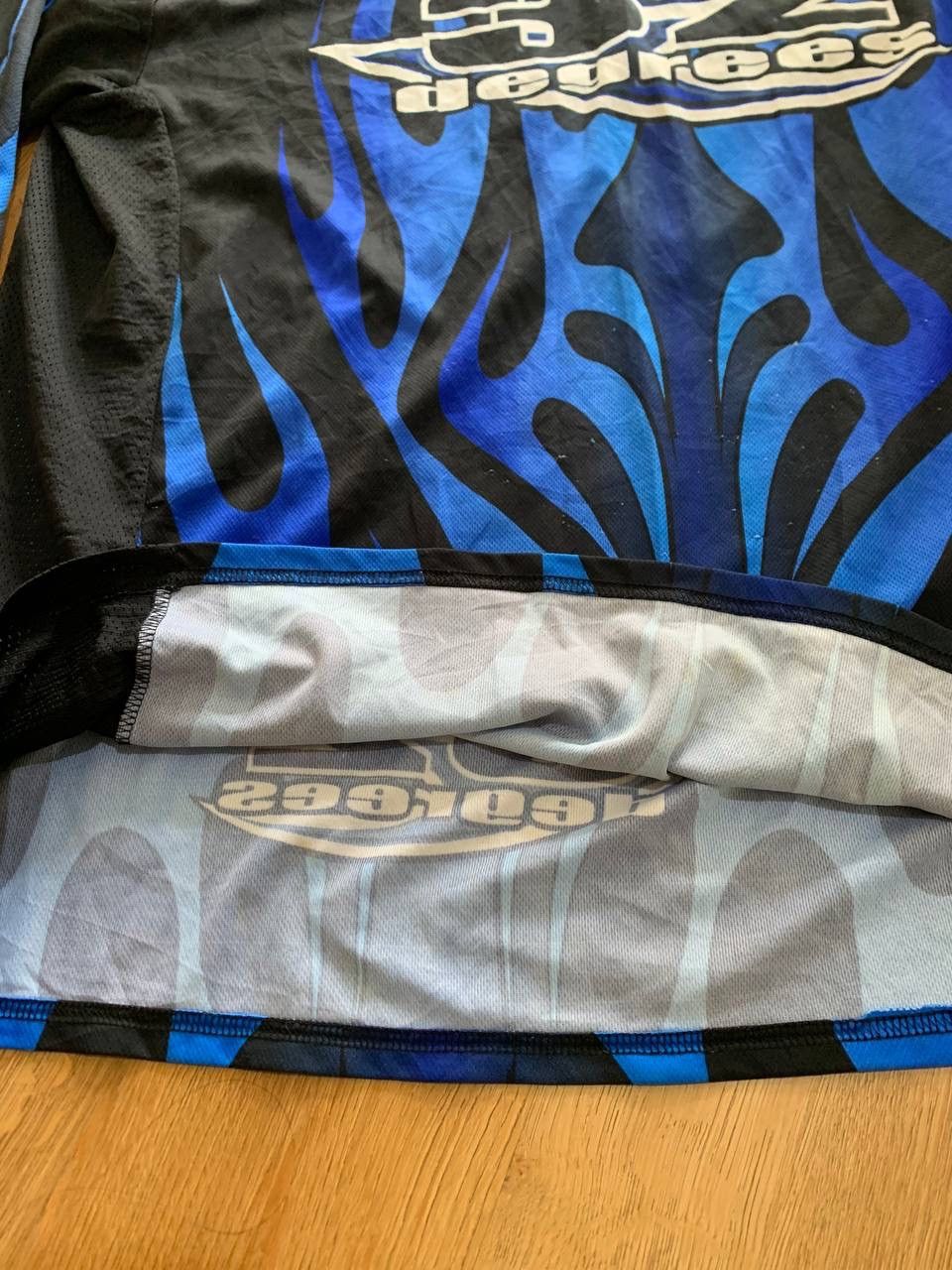 Vintage Vintage 90s Flame 🔥🔥Jersey Paintball 32 Degrees Size US XL / EU 56 / 4 - 9 Thumbnail