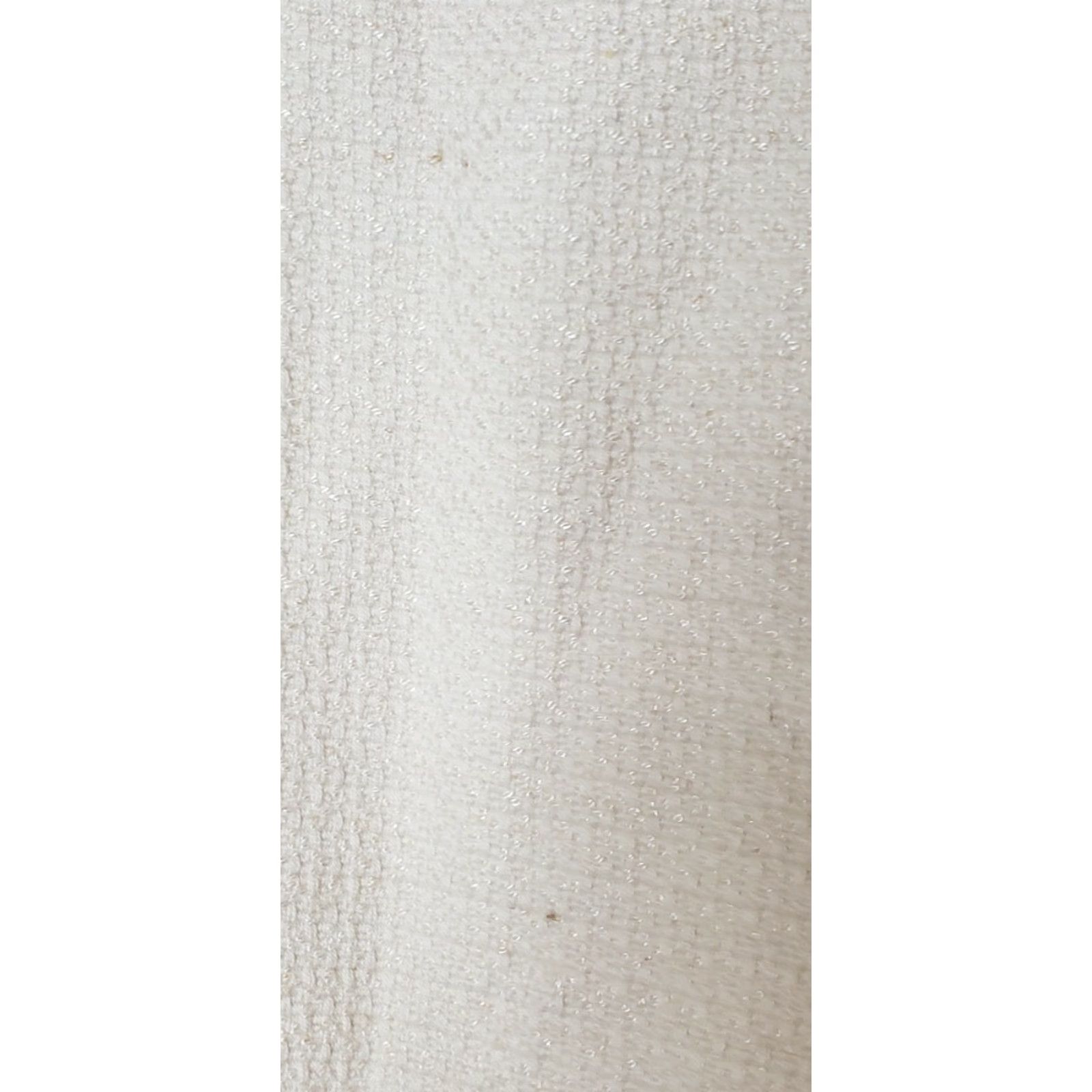 Zara Zara Basic Womens Cardigan Vest Open Front Sleeveless Ivory Linen Blend Long Sweater Small Size S / US 4 / IT 40 - 5 Thumbnail