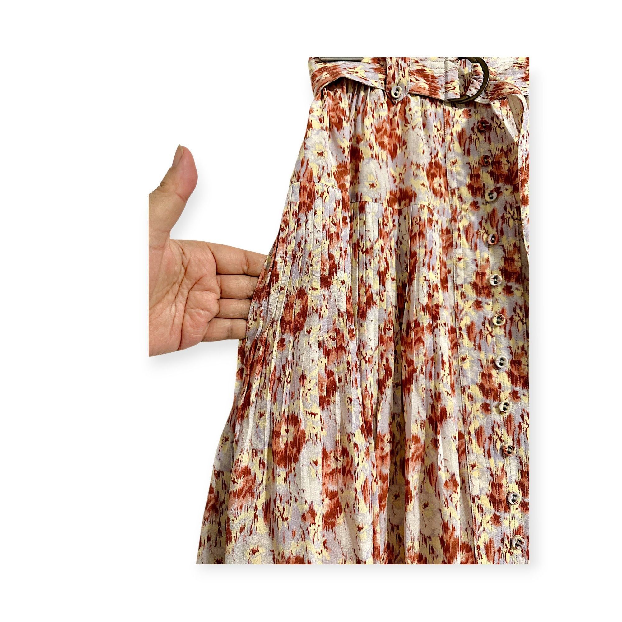 Ulla Johnson Ulla Johnson Charline Skirt in Wisteria, Silk, Size 0, $495 Size 25" / US 0 / IT 36 - 10 Thumbnail