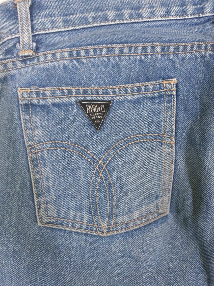 Fiorucci × Japanese Brand Vintage Fiorucci Safety Jeans Italy Red Selvedge Size US 31 - 13 Thumbnail